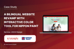 Nippon Paint - A Bilingual Website